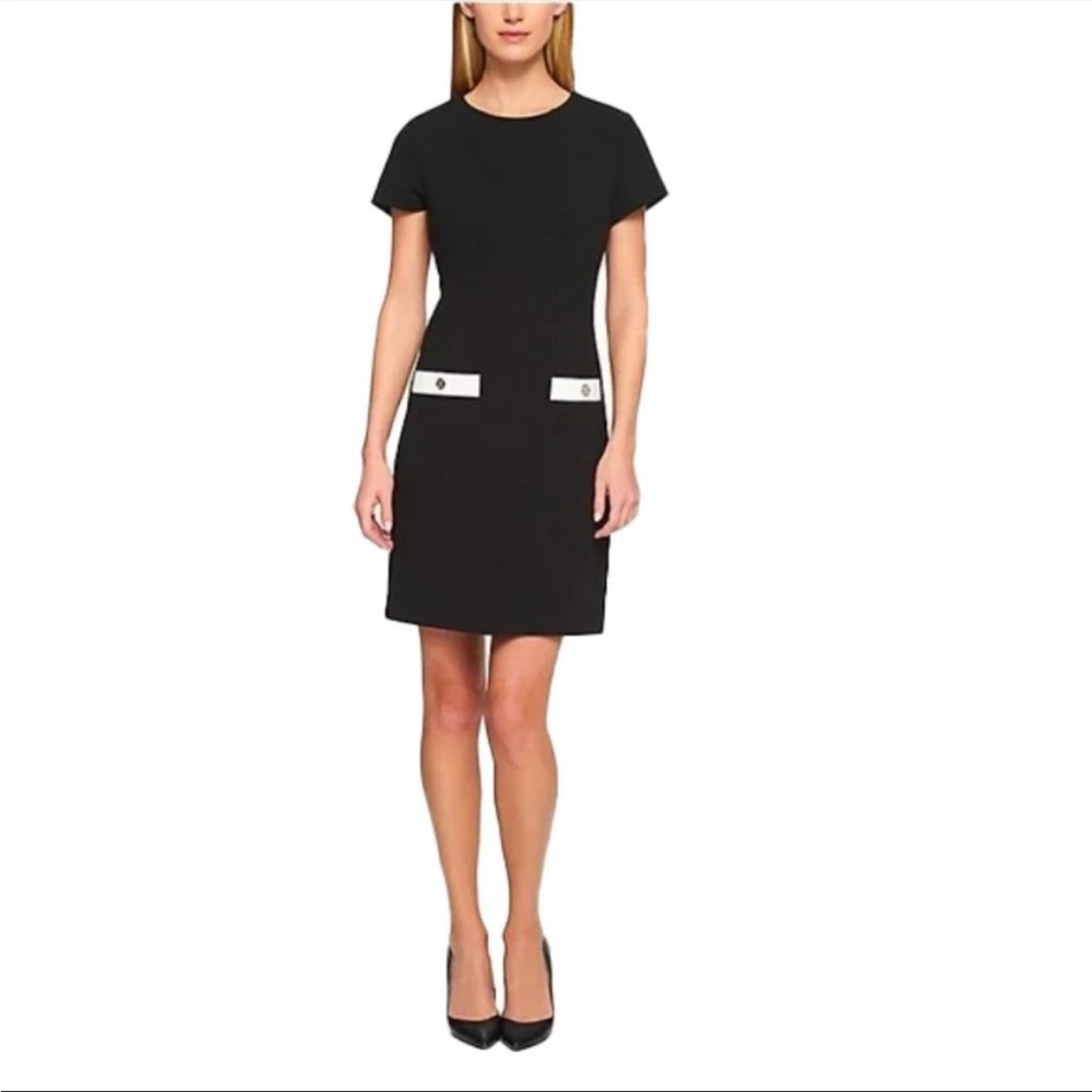 🆕 TOMMY HILFIGER ESSENTIAL POCKET DRESS size 6